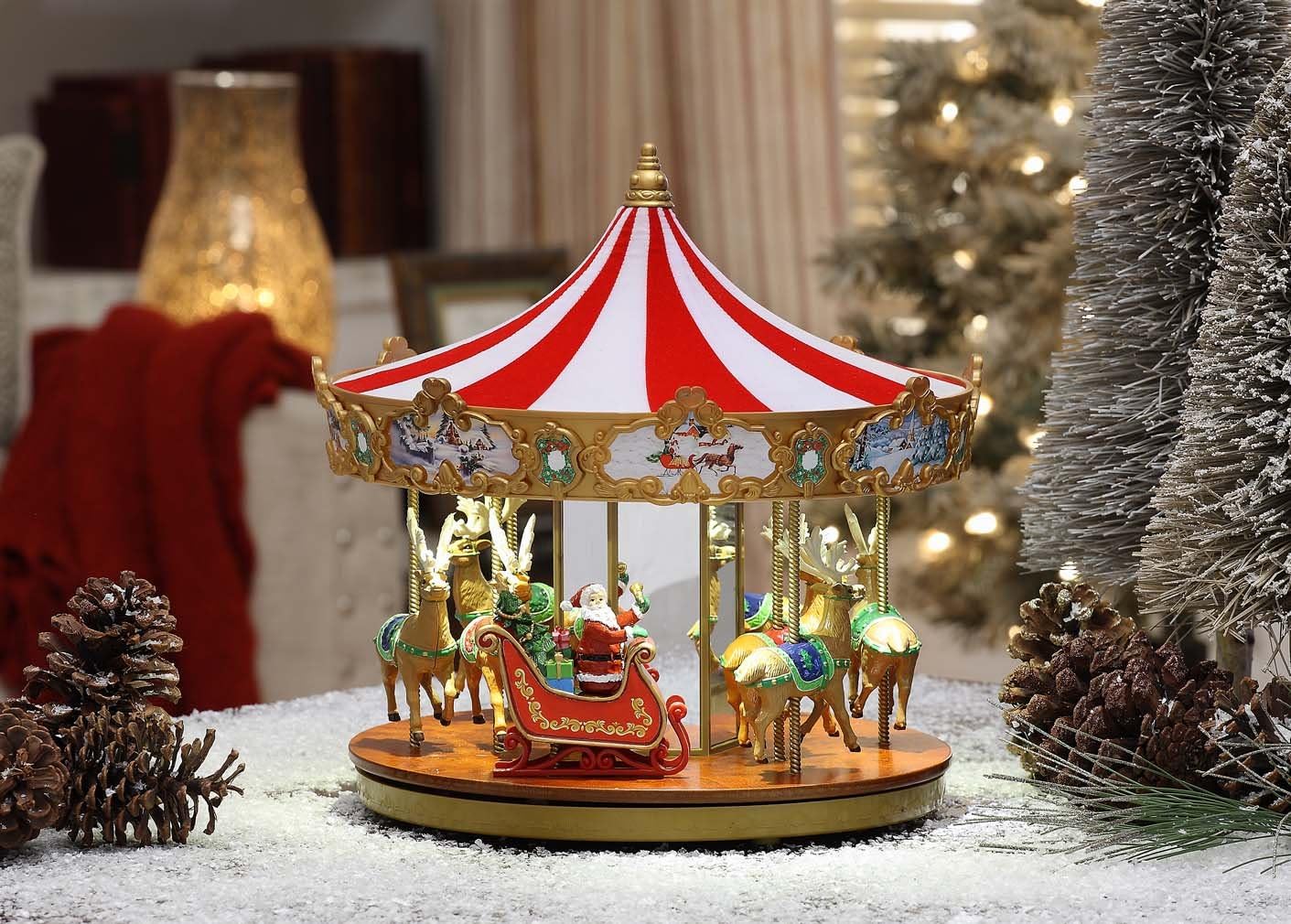 World's Fair Ferris Wheel Musical Animation Indoor Christmas Decor, 15