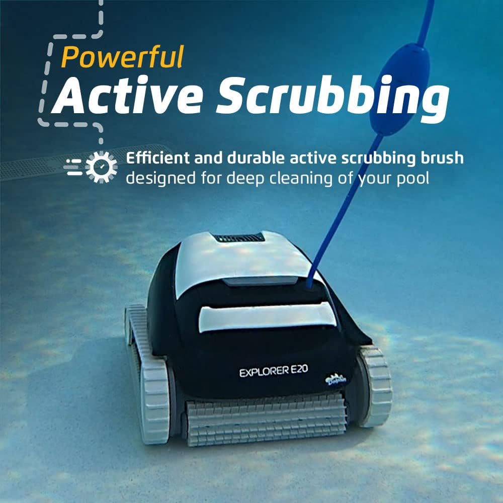 Robotic Pool Vacuum Cleaner All Pools up to 30 FT